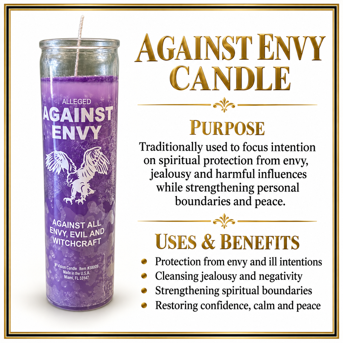 AGAINST ENVY CANDLE
