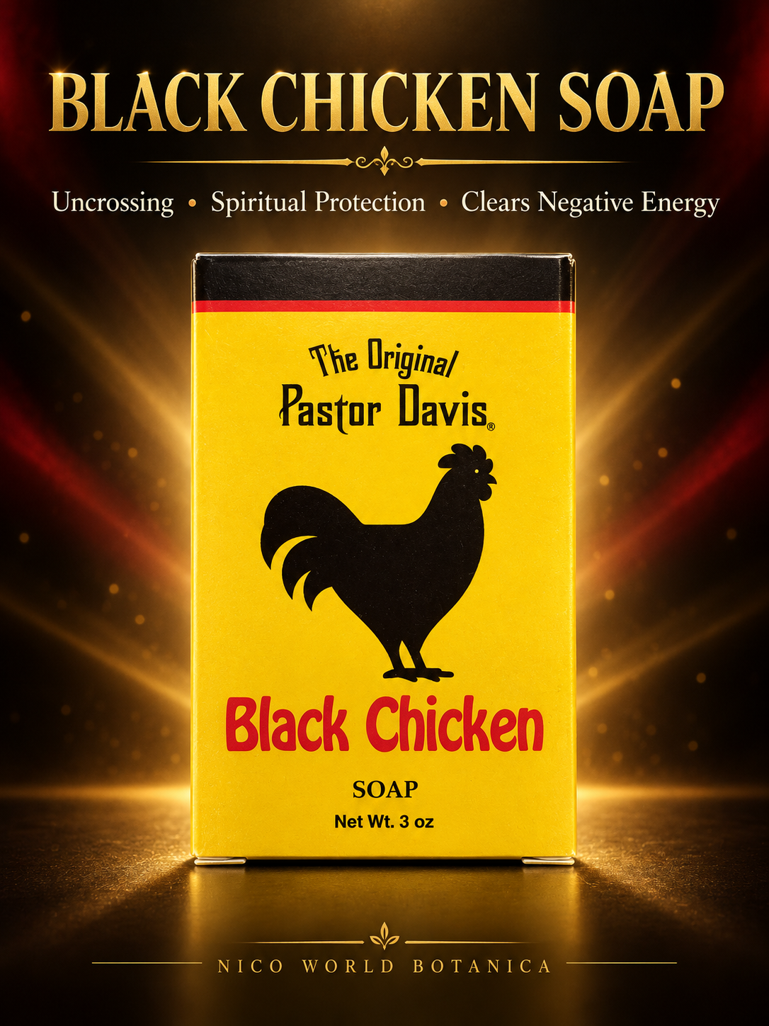 BLACK CHICKEN SOAP