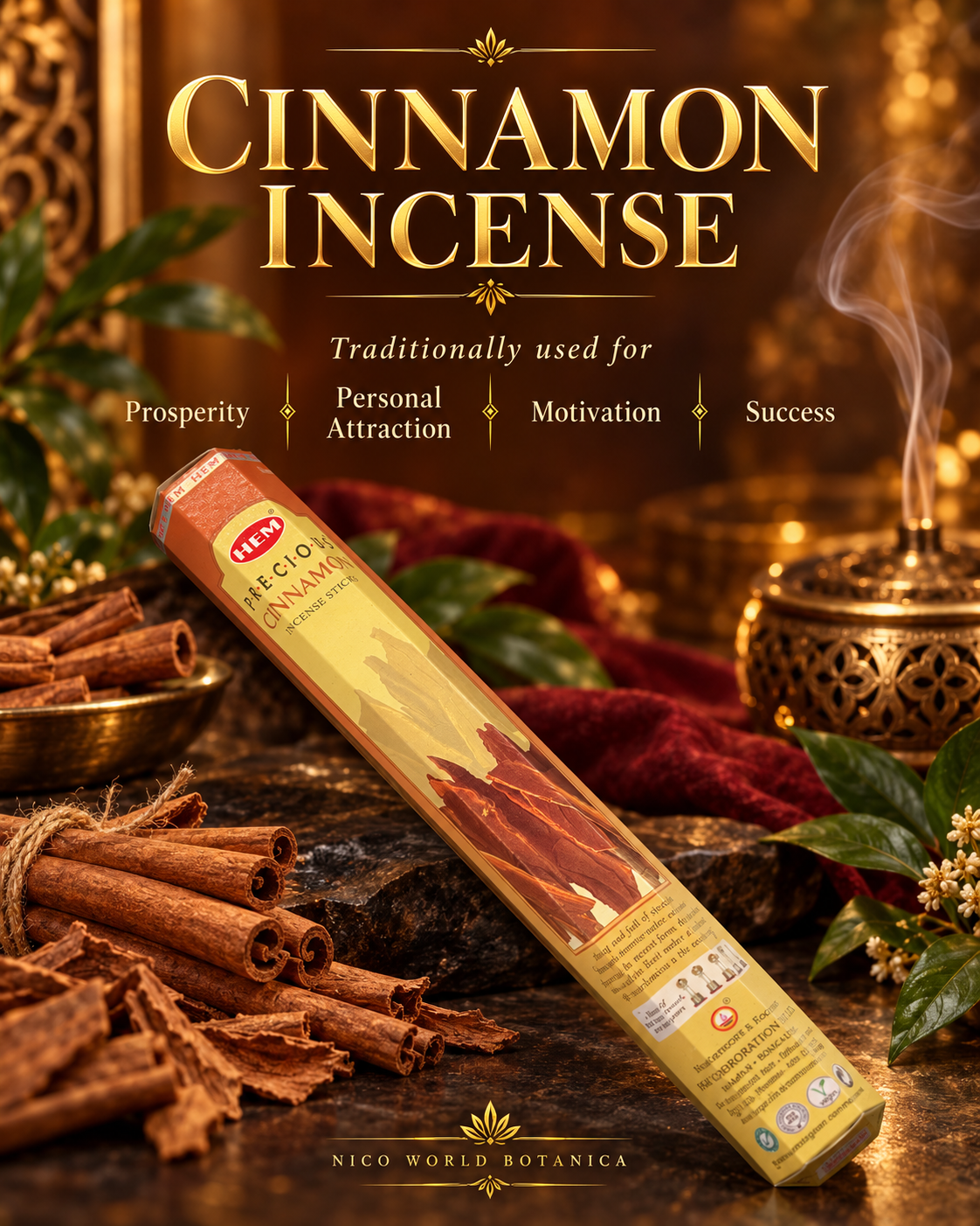 CINNAMON INCENSE STICKS