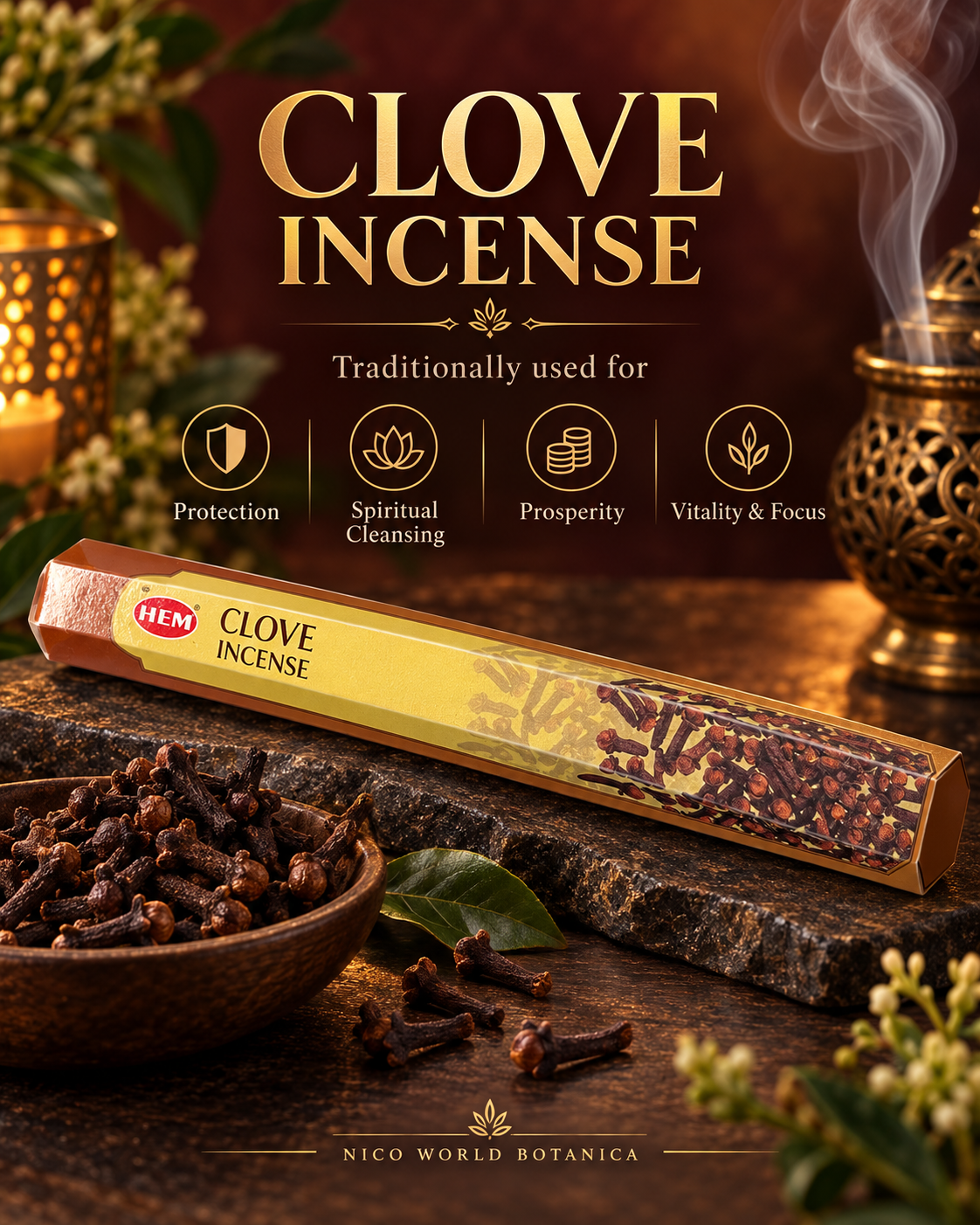 CLOVE INCENSE STICKS