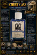Court Case Spiritual Oil