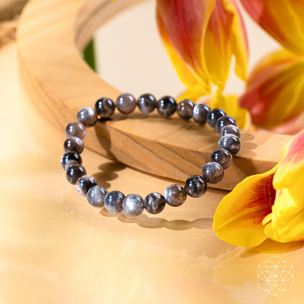 Black Moonstone Bracelet