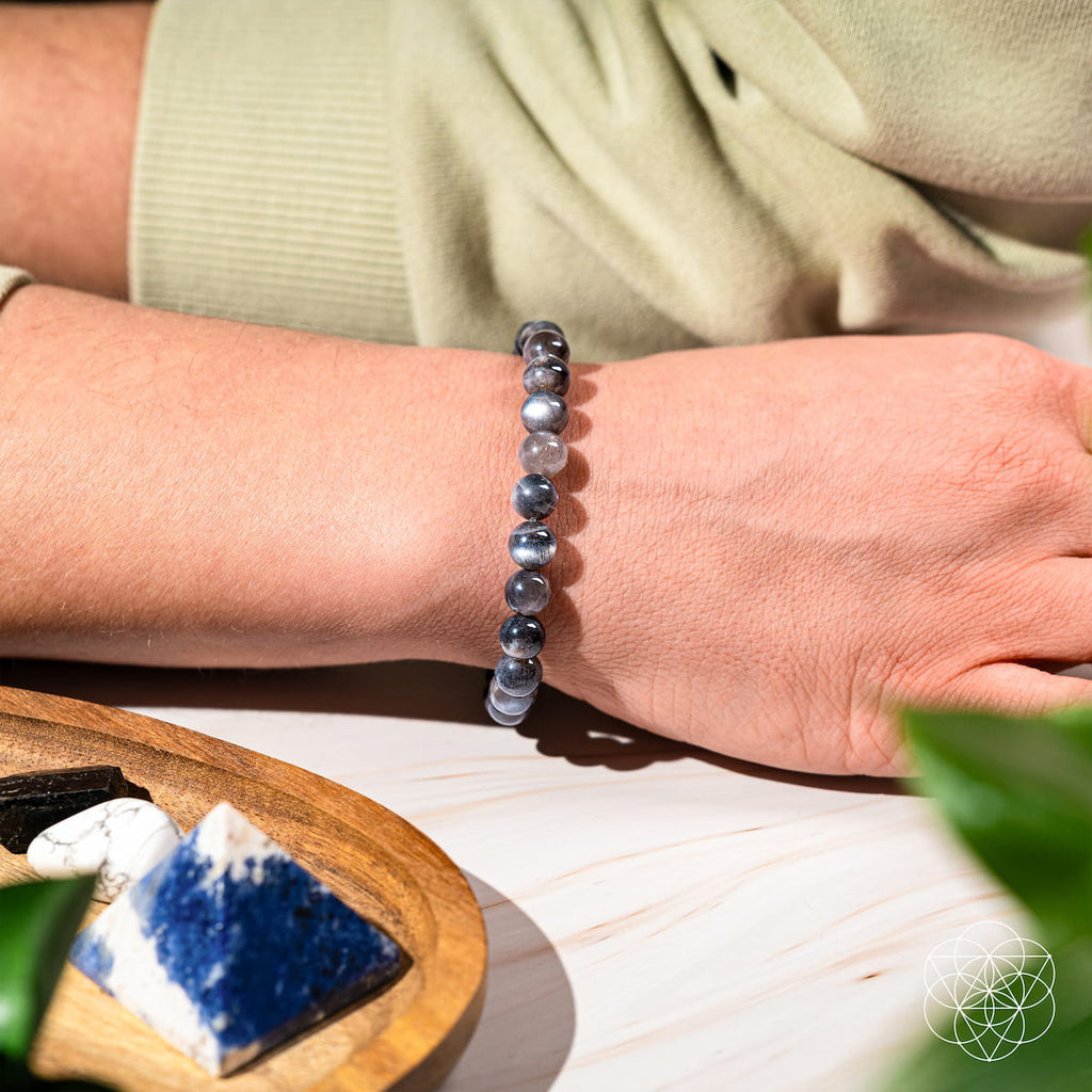 Black Moonstone Bracelet