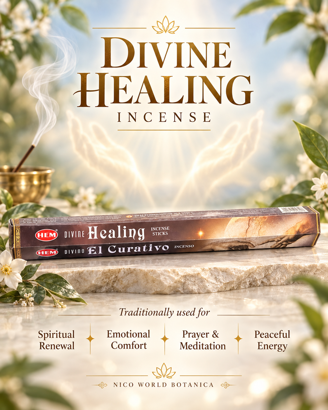 DIVINE HEALING INCENSE STICKS