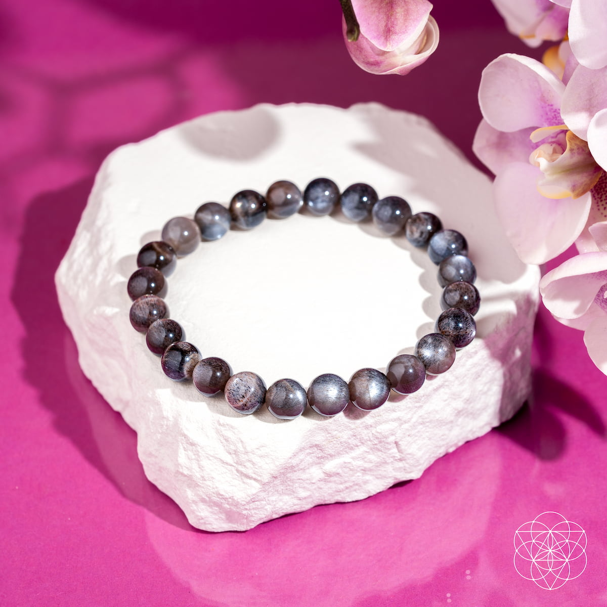 Black Moonstone Bracelet