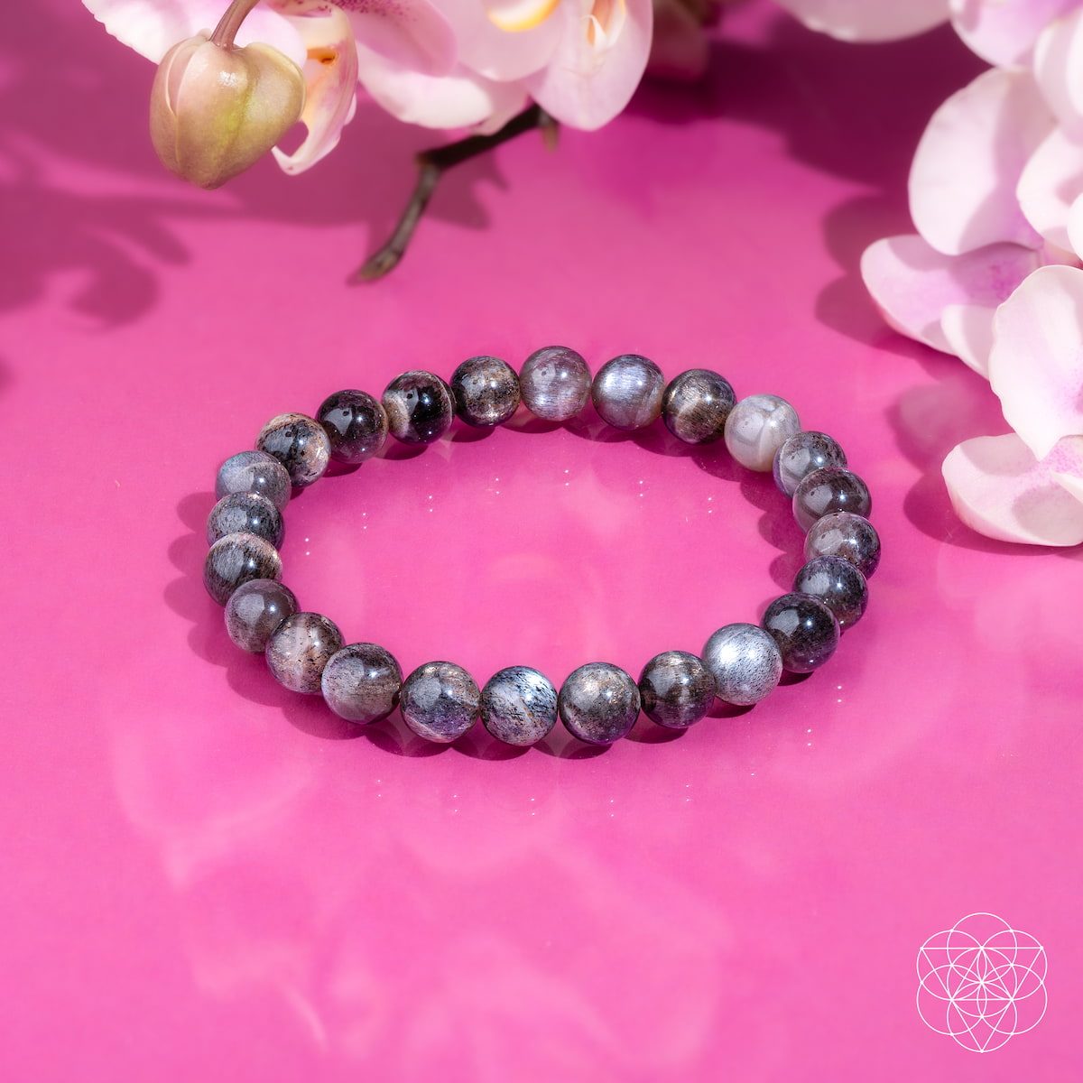 Black Moonstone Bracelet