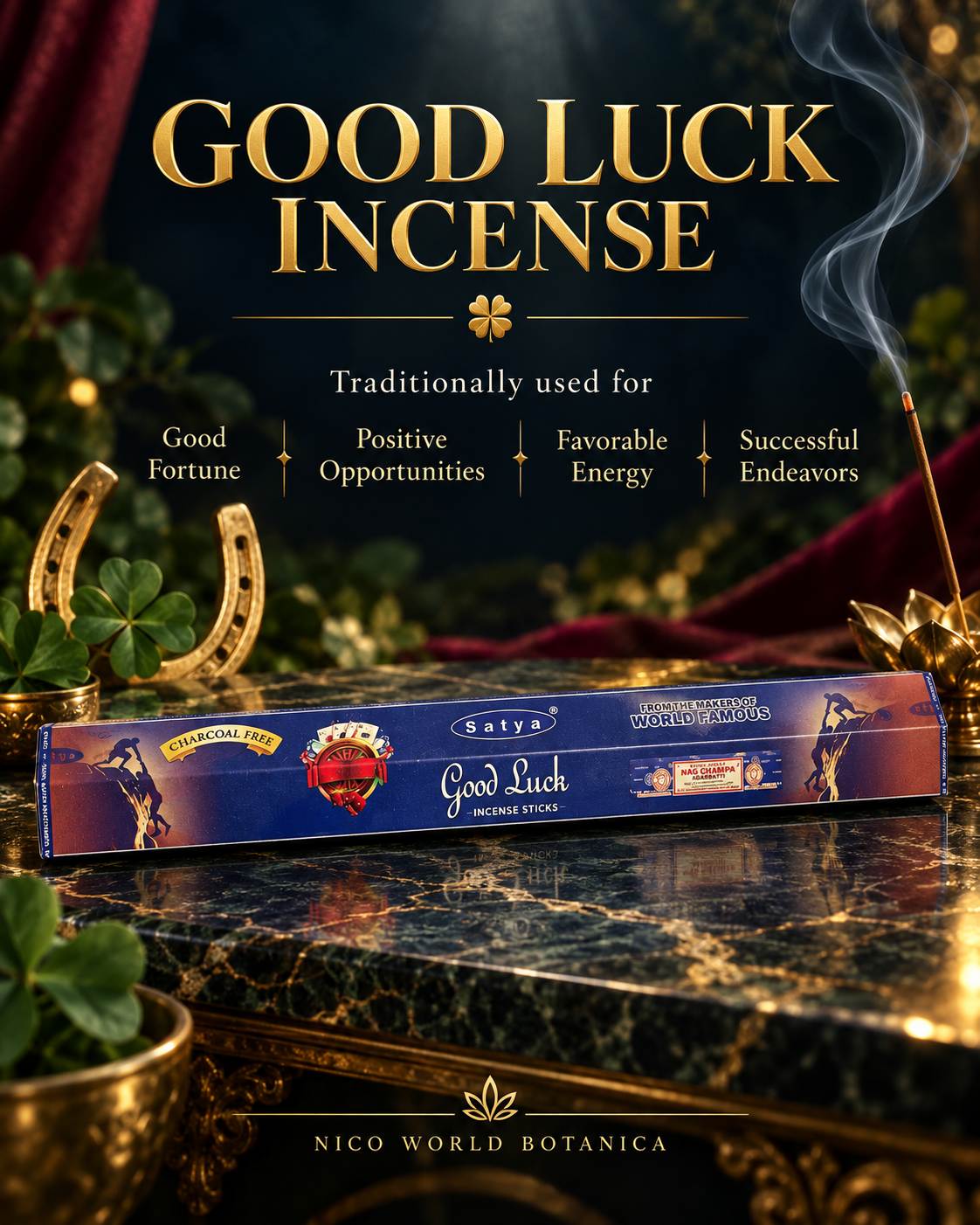 GOOD LUCK INCENSE STICKS