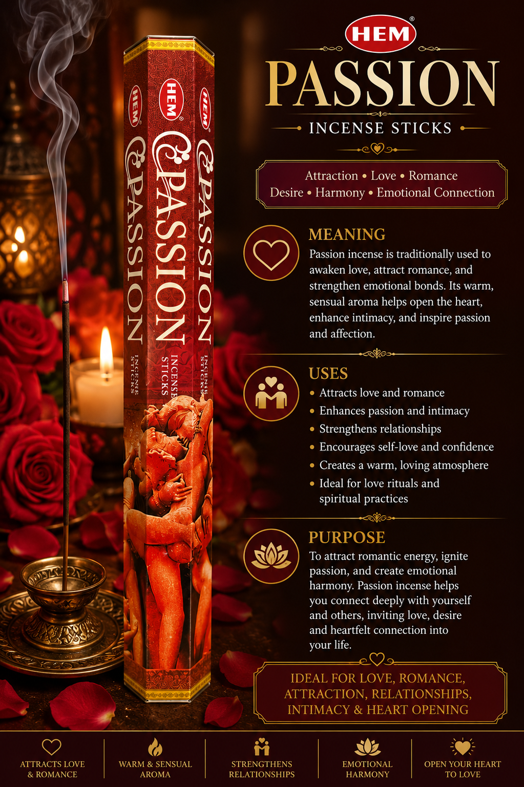 Passion Incense Sticks