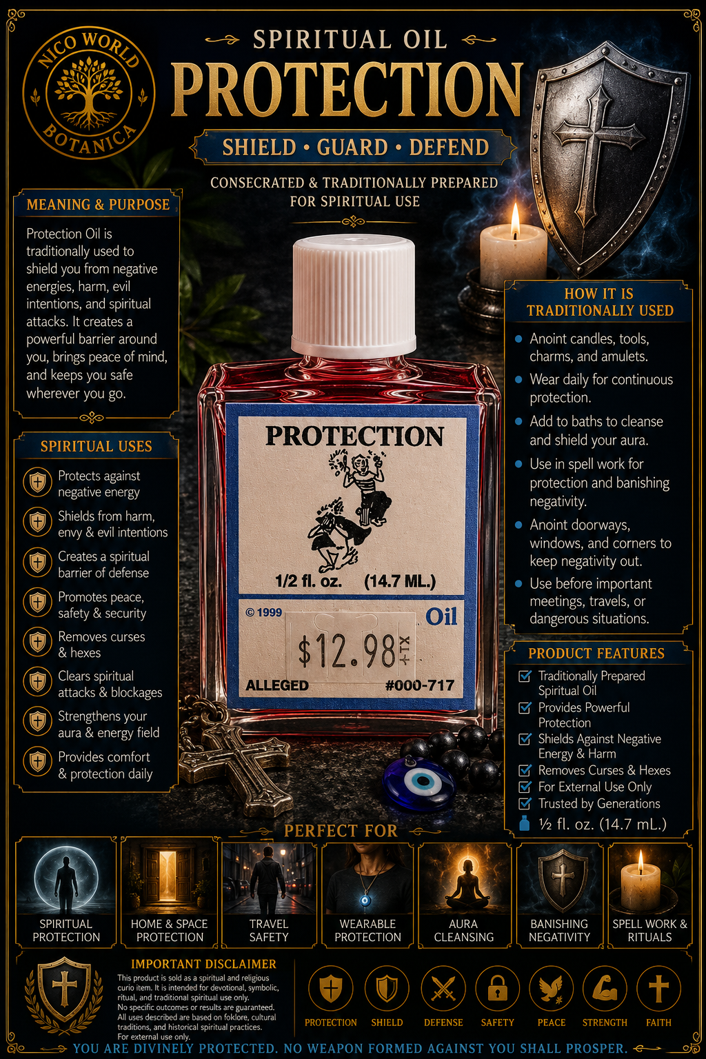 Protection Spiritual Oil