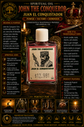 John the Conqueror (Juan El Conquistador) Spiritual Oil