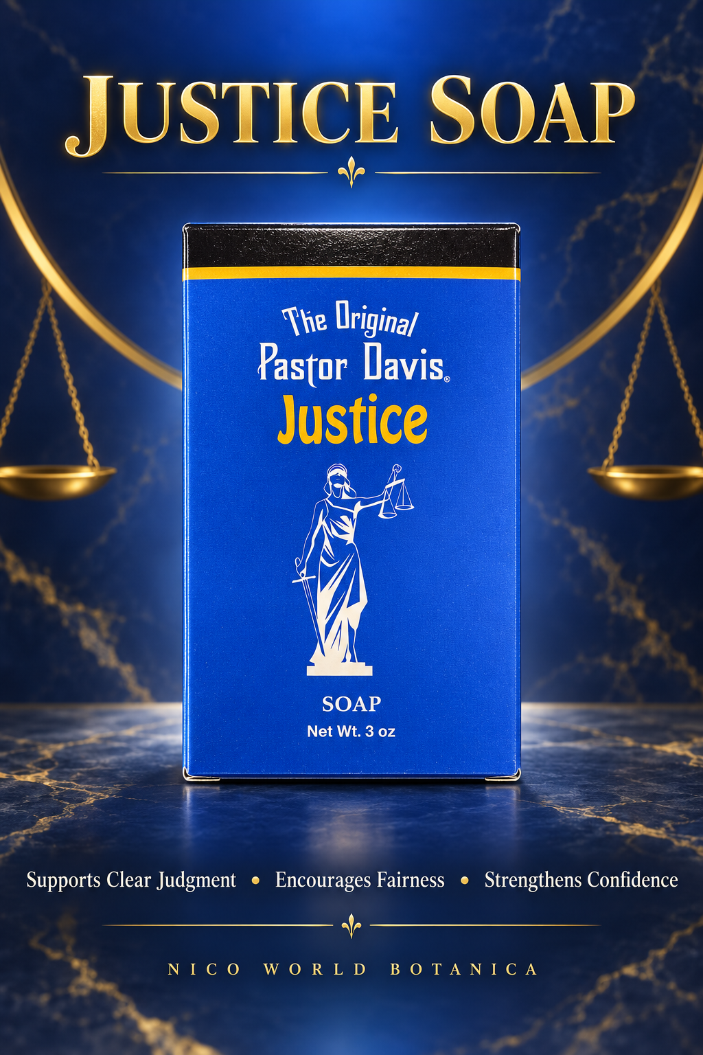 JUSTICE SOAP