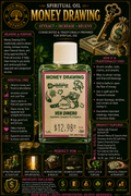 Money Drawing Spiritual Oil
