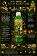 Ven Dinero (Money Drawing) Spiritual Water