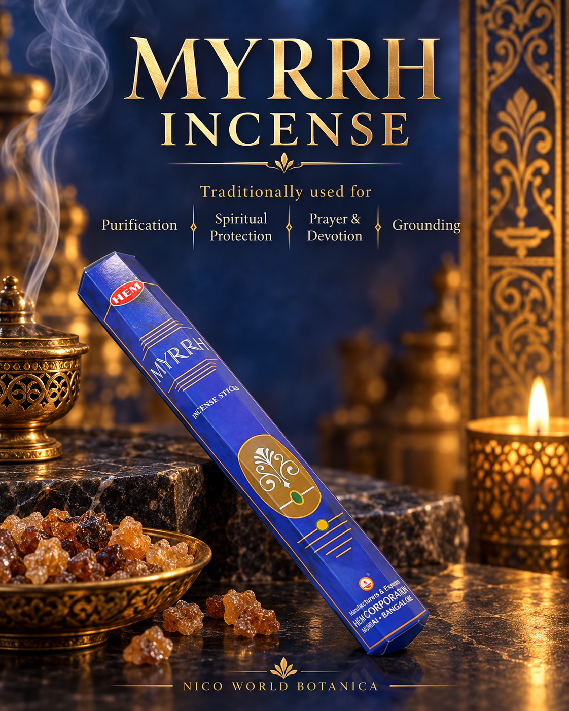 MYRRH INCENSE STICKS