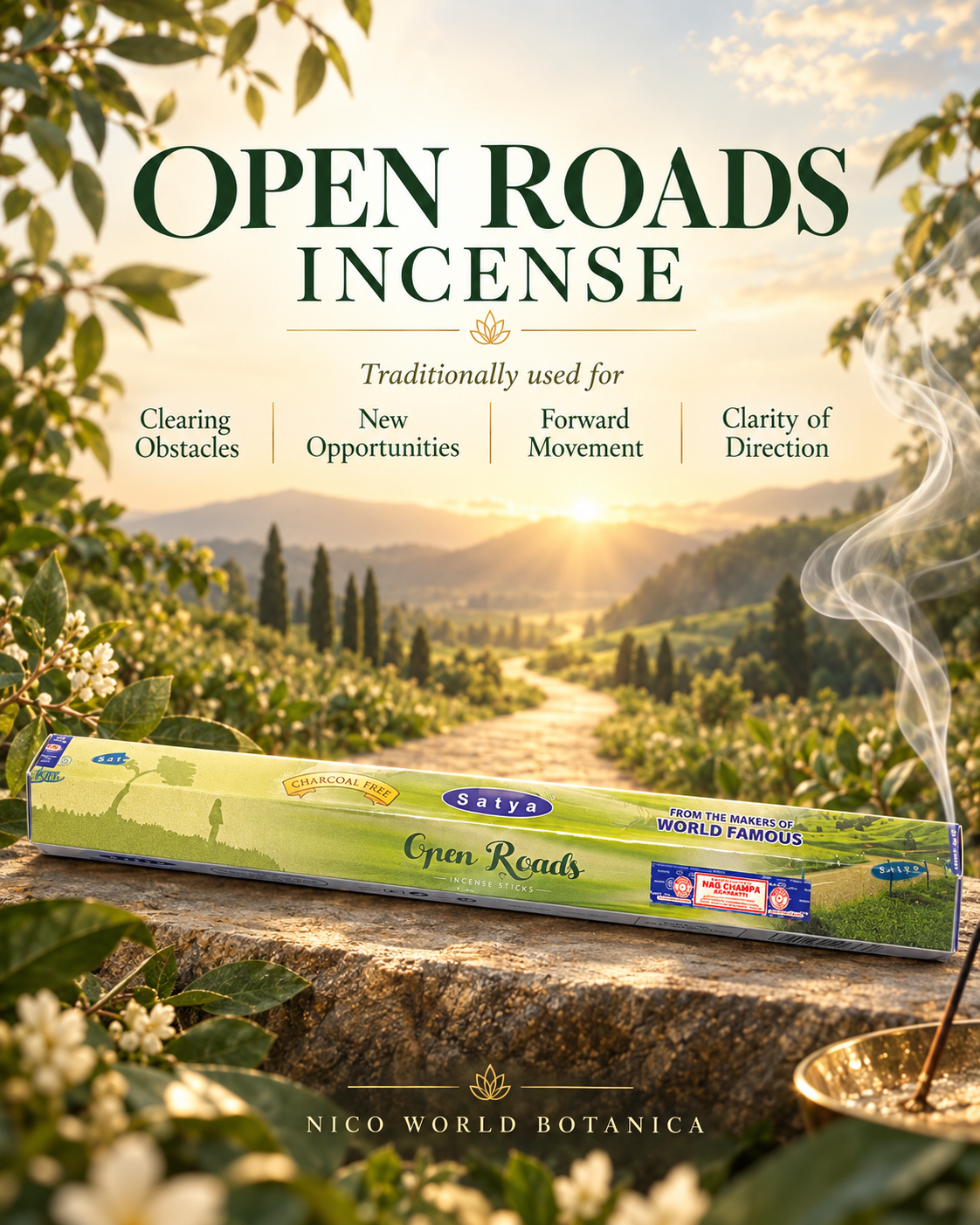 OPEN ROADS INCENSE STICKS