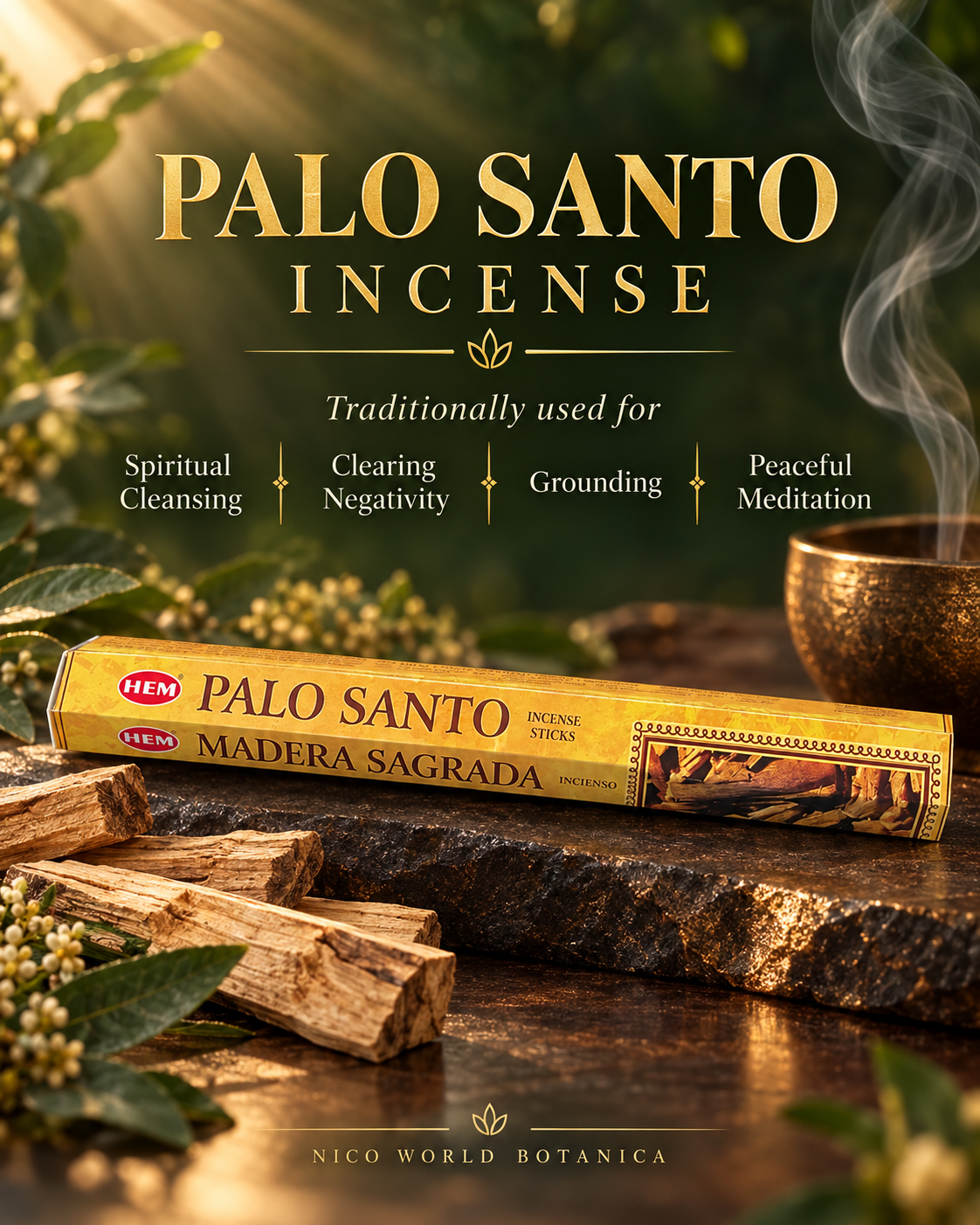 PALO SANTO INCENSE STICKS