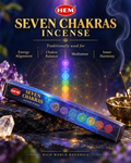 SEVEN CHAKRAS INCENSE STICKS