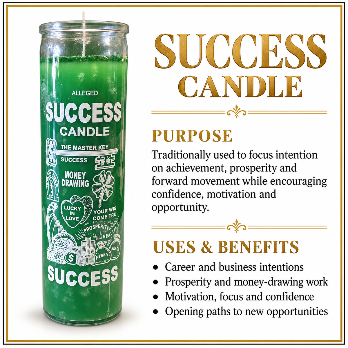 SUCCESS CANDLE