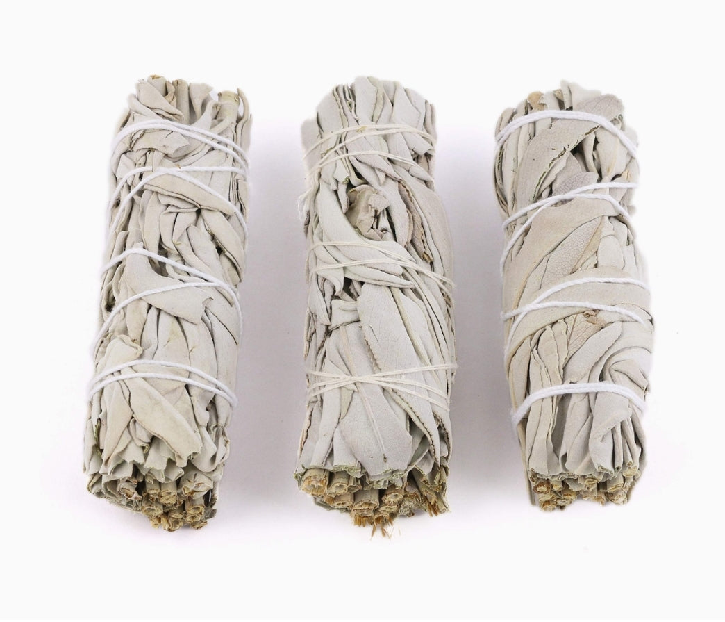 White Sage Smudge Sticks | Cleansing & Spiritual Protection