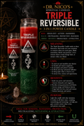 Triple Reversible Power 7-Day Candle – Reversal, Protection, Return/Attraction