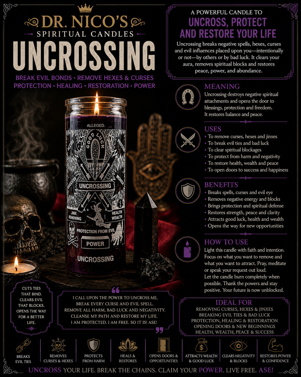 Uncrossing Candle