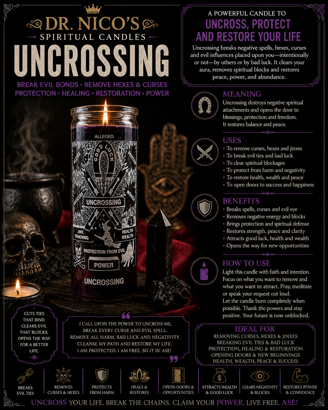 Uncrossing Candle